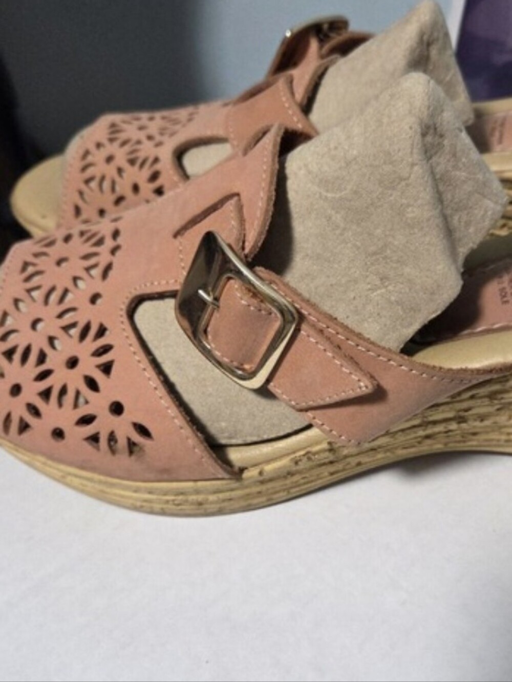 Spring Step Open-Toe Wedges - Picture 8 of 10